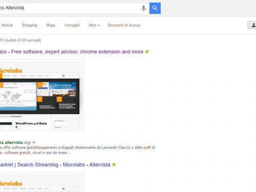 Google Search Preview – Chrome Web Store